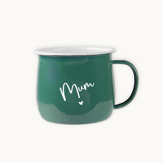 Personalised Belly Mug – Mum with Heart